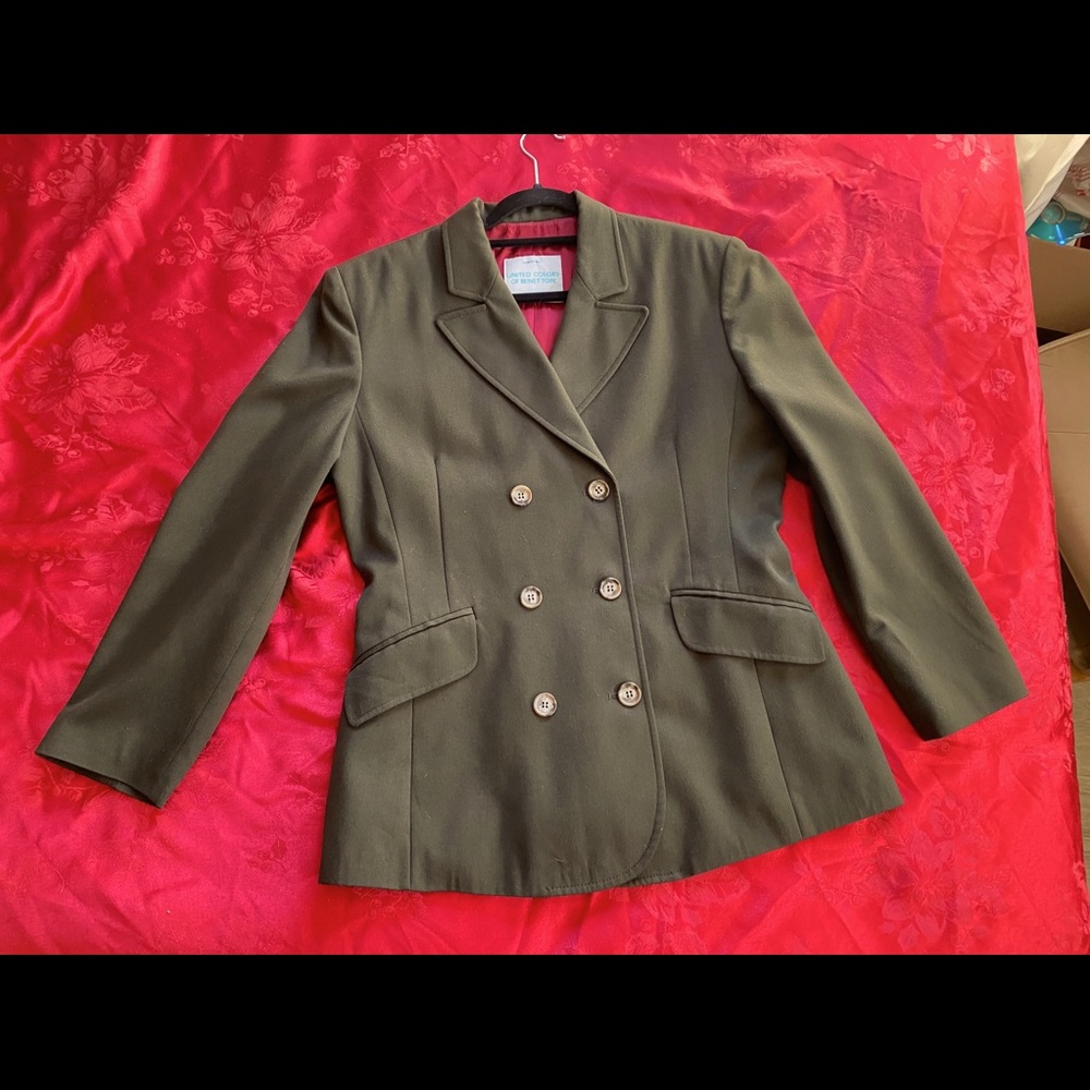 United Colors of Benetton Women’s Blazer, green